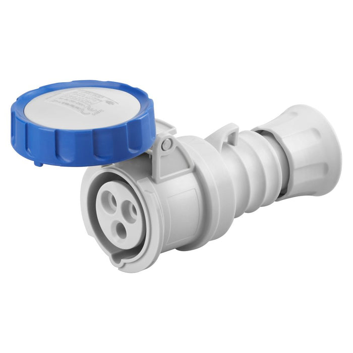 Cord Connector 230V 16A 2P+E IP67 HP W/P