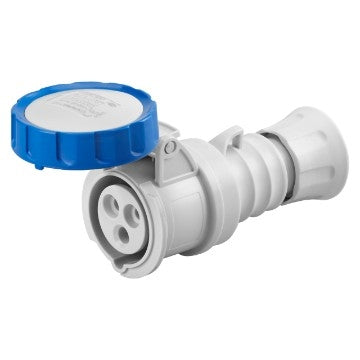 Cord Connector 230V 32A 2P+E IP67 HP W/P