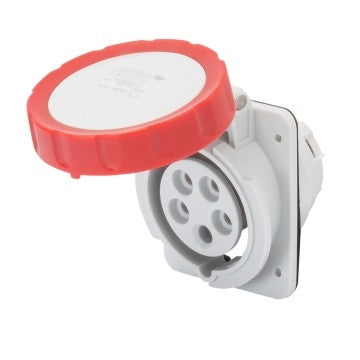 Socket Outlet 415V 32A 4P+E IP66/67 HP W/P Flush