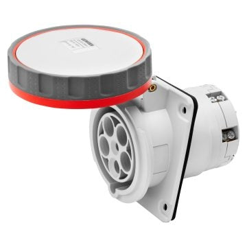 Socket Outlet 415V 125A 4P+E IP66/67 W/P Flush