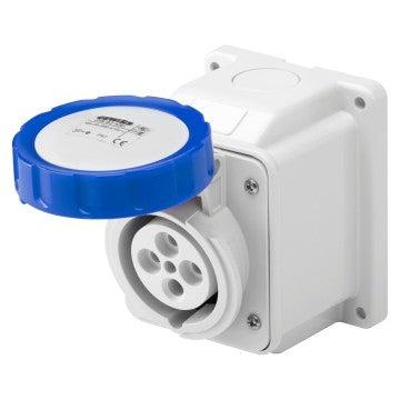 Socket Outlet 240V 16A 2P+E IP67 Surface