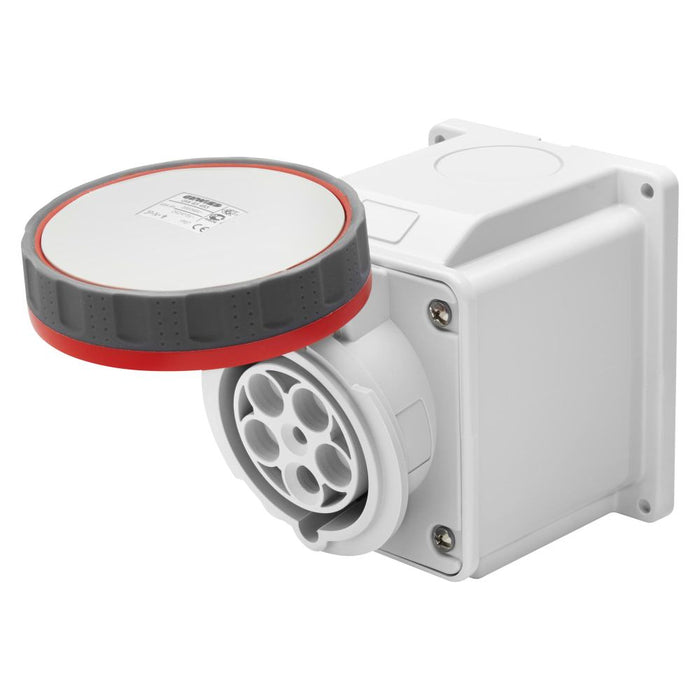Socket Outlet 415V 63A 3P+N+E IP67 Surface