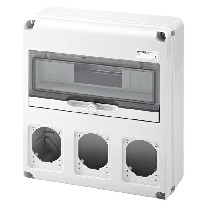 Dist Board 360 x 320 x 120mm QDin68 14mod IP65