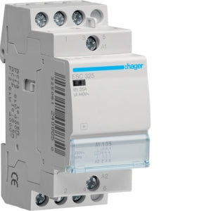 Contactor 3P 3N/O 25A 250VAC Series II