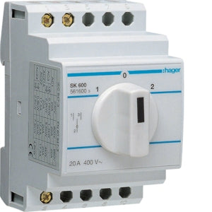 Selector Sw 2 Pos Centre Off 1Way