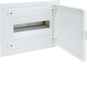 Dist Board 12 Way 1 Row Flush VS Lite White