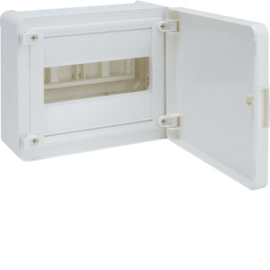 Dist Board 8 Way 1 Row Surface VS Lite White