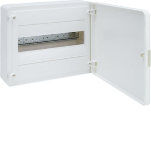 Dist Board 12 Way 1 Row Surface VS Lite White