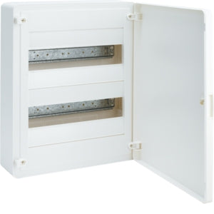 Dist Board 24 Way 2 Row Surface VS Lite White