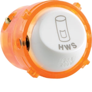 Switch Mech 20A 1Way Only Marked HOT WATER