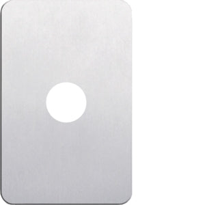 Silhouette Cover Plate LP 1 Gang Vert Aluminium