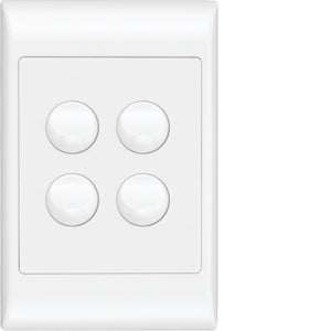 Premiere Switch 4 Gang Vertical 16AX