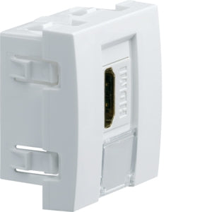 Systo 2m HDMI Passthrough Socket White