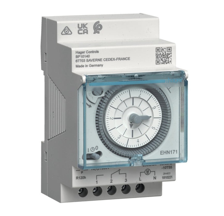 Time Switch Mechanical Weekly with Reserve