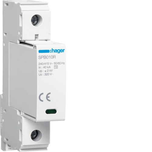Surge Very Coarse 1P T2 TNC 100kA Remote contact