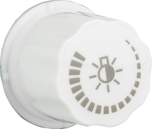 Dimmer Mech Knob Matt White