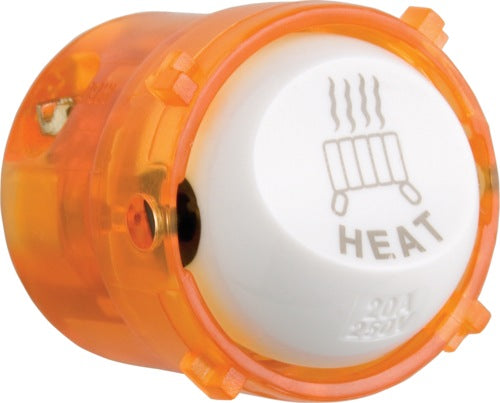 Switch Mech 20A 1Way Only Marked HEAT White