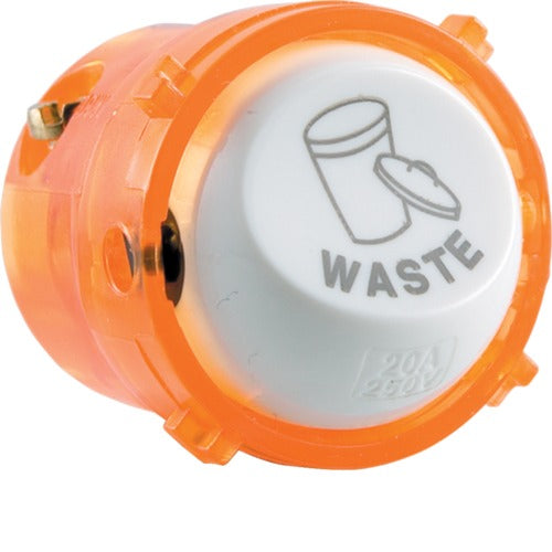 Switch Mech 20A 1Way Only Marked WASTE