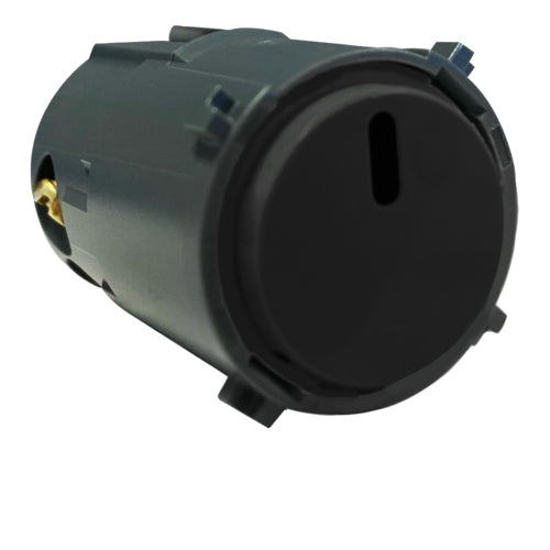 Push Button 10A Flush Mech Matt Black