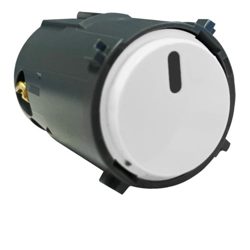 Push Button Latch 10A Flush Mech Matt White