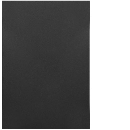 Finesse Blank Plate Horizontal Matt Black