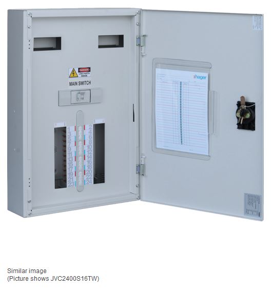 Invicta Panelboard 60P 160A ISO Std Grey IP23 Surf Mt