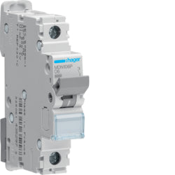 MCB 1P 20A 6kA 1mod D-Curve Residential