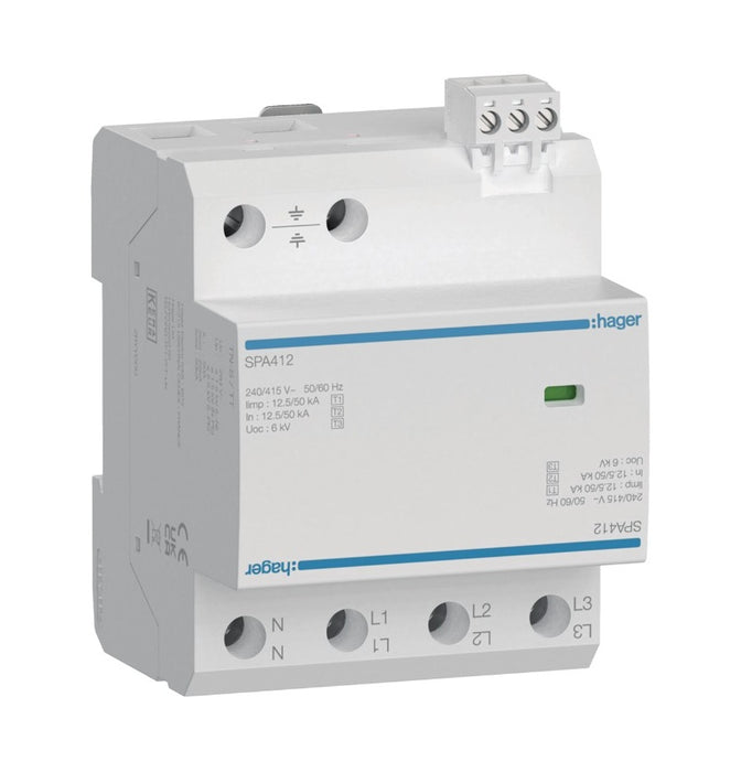 Surge Protection Device 4P 12.5kA TNS/TT