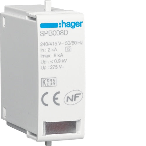 Surge Cartridge L-N In 2kA Imax 8kA