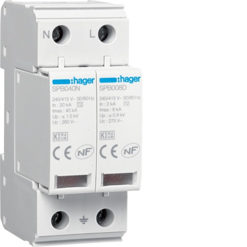 Surge Fine 2P TNS/TT 8 kA