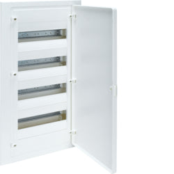Golf Dist Board 48 Way 4 Row Flush VF White Door