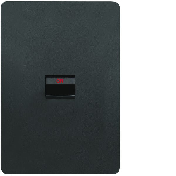 Allure Cooker Switch 40A 2Pole Vert Matt Black