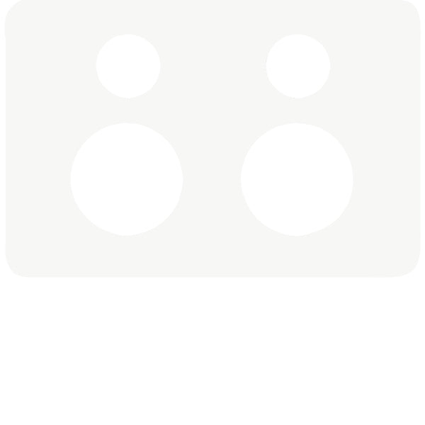 Allure Switched Socket Cover Plate 2Gang Gloss White