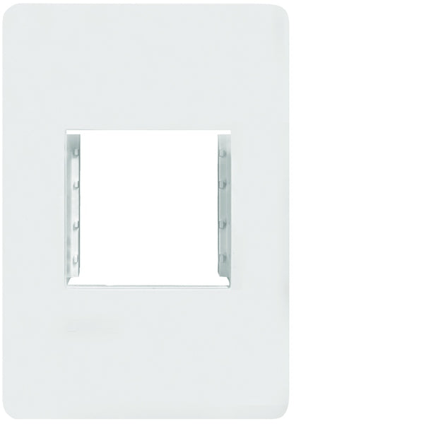 Allure Accommodation Plate 2Module Gloss White