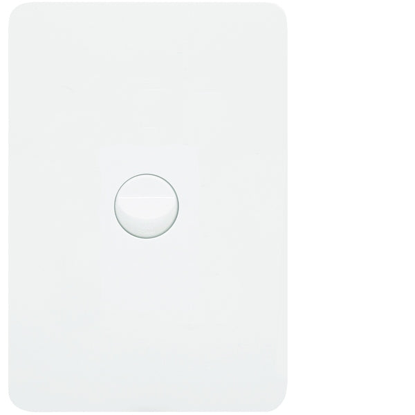 Allure Switch Single Vert 16AX Matt White