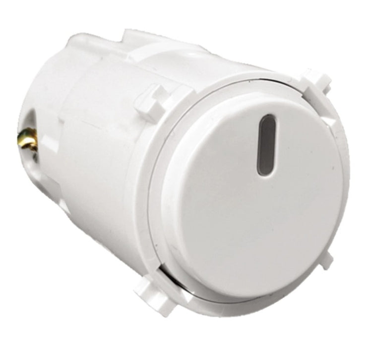 Push Button 10A Flush Tactile Mech Matt White