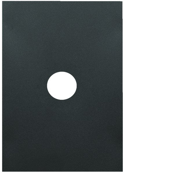 Finesse Switch Cover Plate 1Gang Matt Black