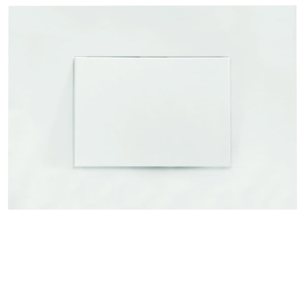 Finesse Cable Entry Plate Matt White