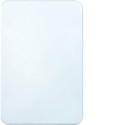 Silhouette Cover Plate Blank Matt White