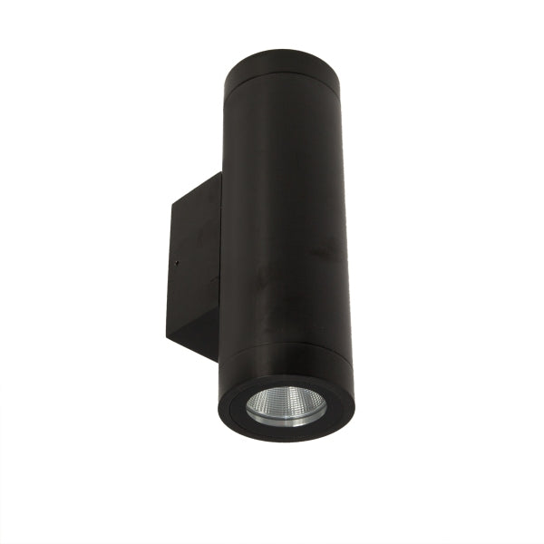 Mariner II Column 2Way Spot Black 2x 5W 240V