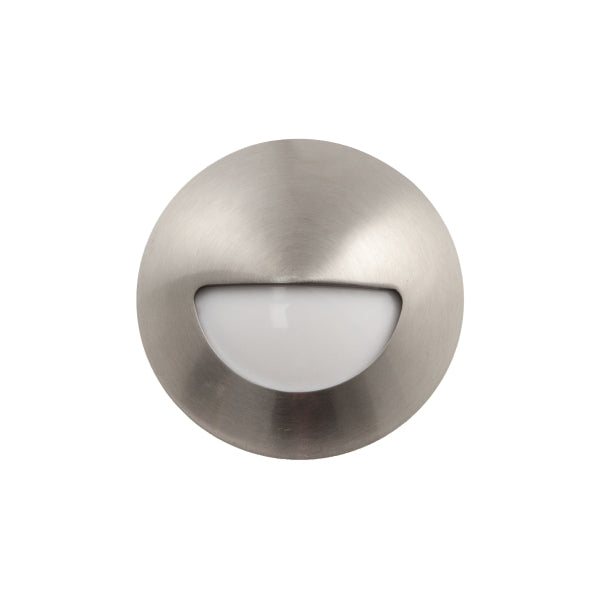 Bulkhead Round 3W S/Mount DC 12-24V CV S/Steel