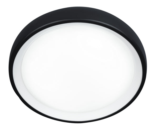 Ext Button 18W 310mm 240V Black