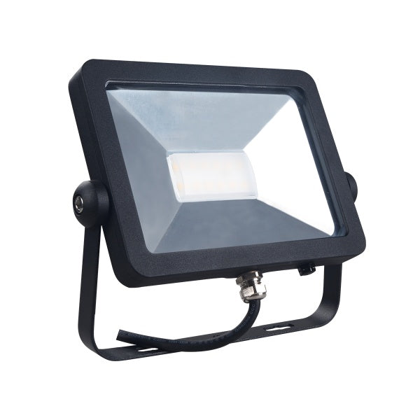 Ext Floodlight IP65 20W 240V WW Black