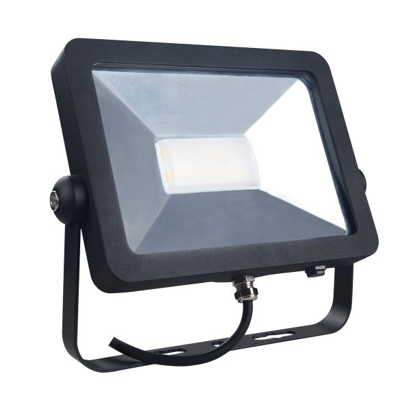 Ext Floodlight IP65 30W 240V WW Black