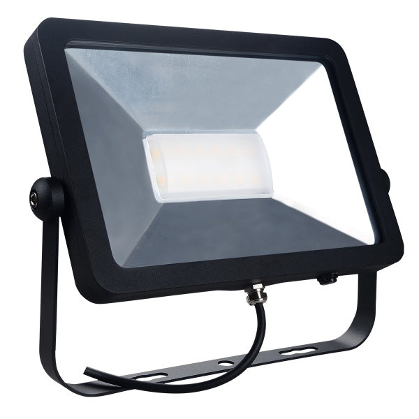 Ext Floodlight IP65 50W 240V WW Black