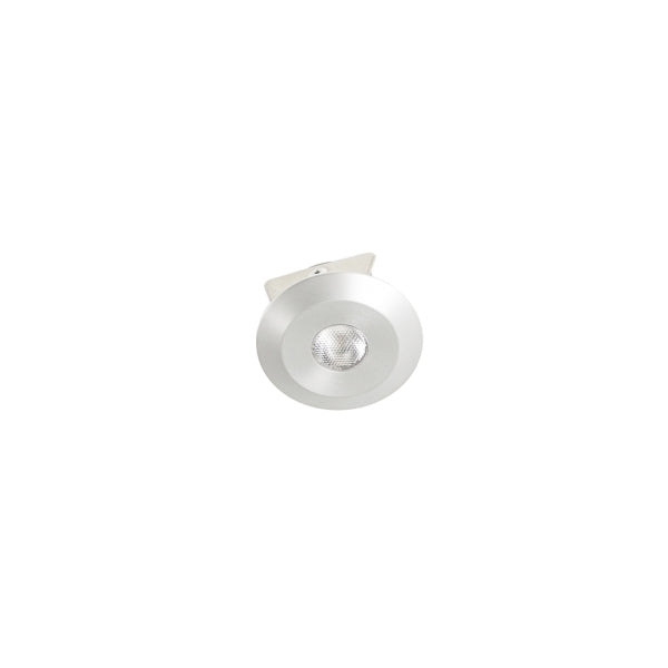 Downlight Rnd Shallow Br Alu CC 1.2W 350mA WW 60Deg