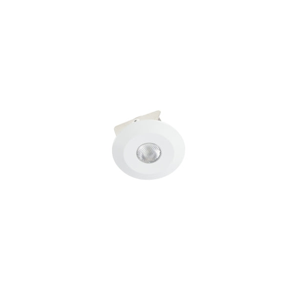 Downlight Rnd Shallow White CC 1.2W 350mA WW