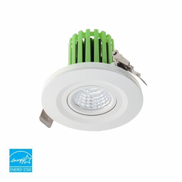 Ext Downlight Tilt 12W Dim UID 260mA CC WW White