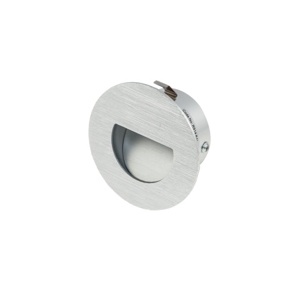 Stair Tread Round 1.2W 350mA CC Rec BR Alu