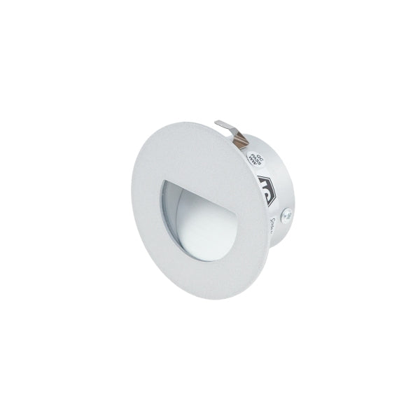 Stair Tread Round 1.2W 350mA CC Rec Silver